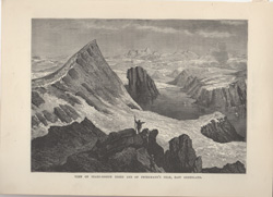 VIEW OF FRANZ-JOSEPH FJORD AND OF PETEMANN'S PEAK, EAST GREENLAND